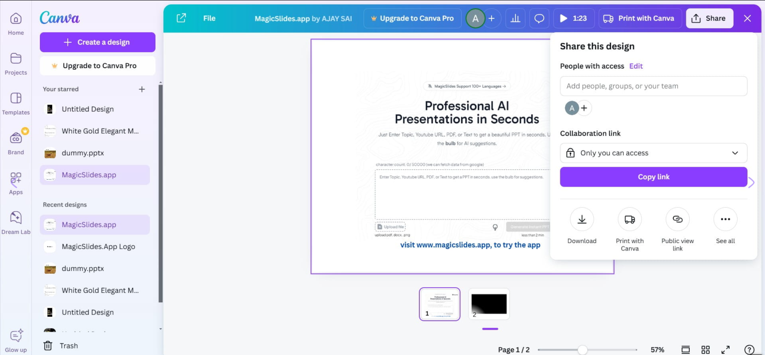 How to Find Starred Templates on Canva A StepbyStep Guide