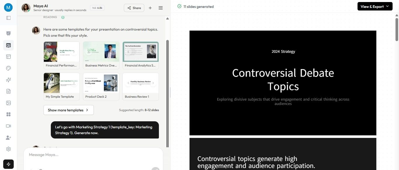 overview presentations