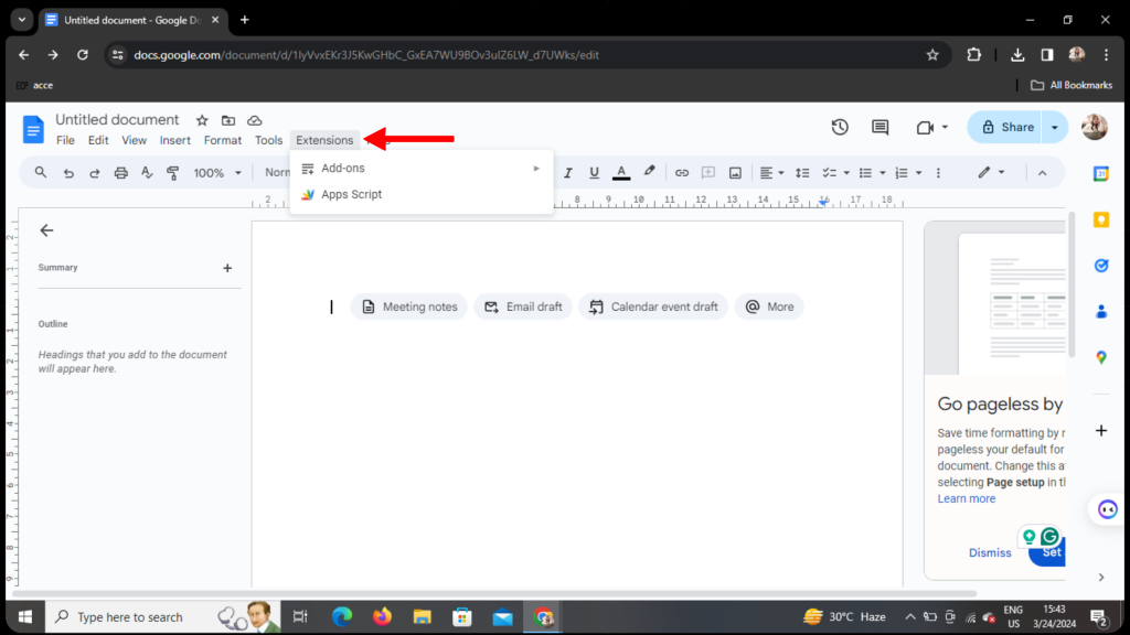 How To Add Extensions In Google Docs - MagicSlides App