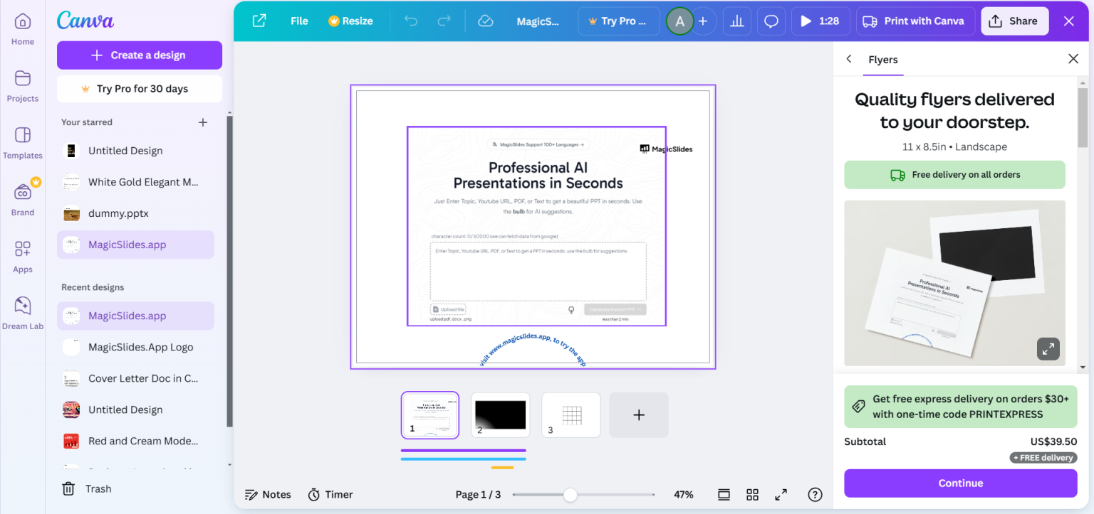 How to Turn off Snapping in Canva - MagicSlides App