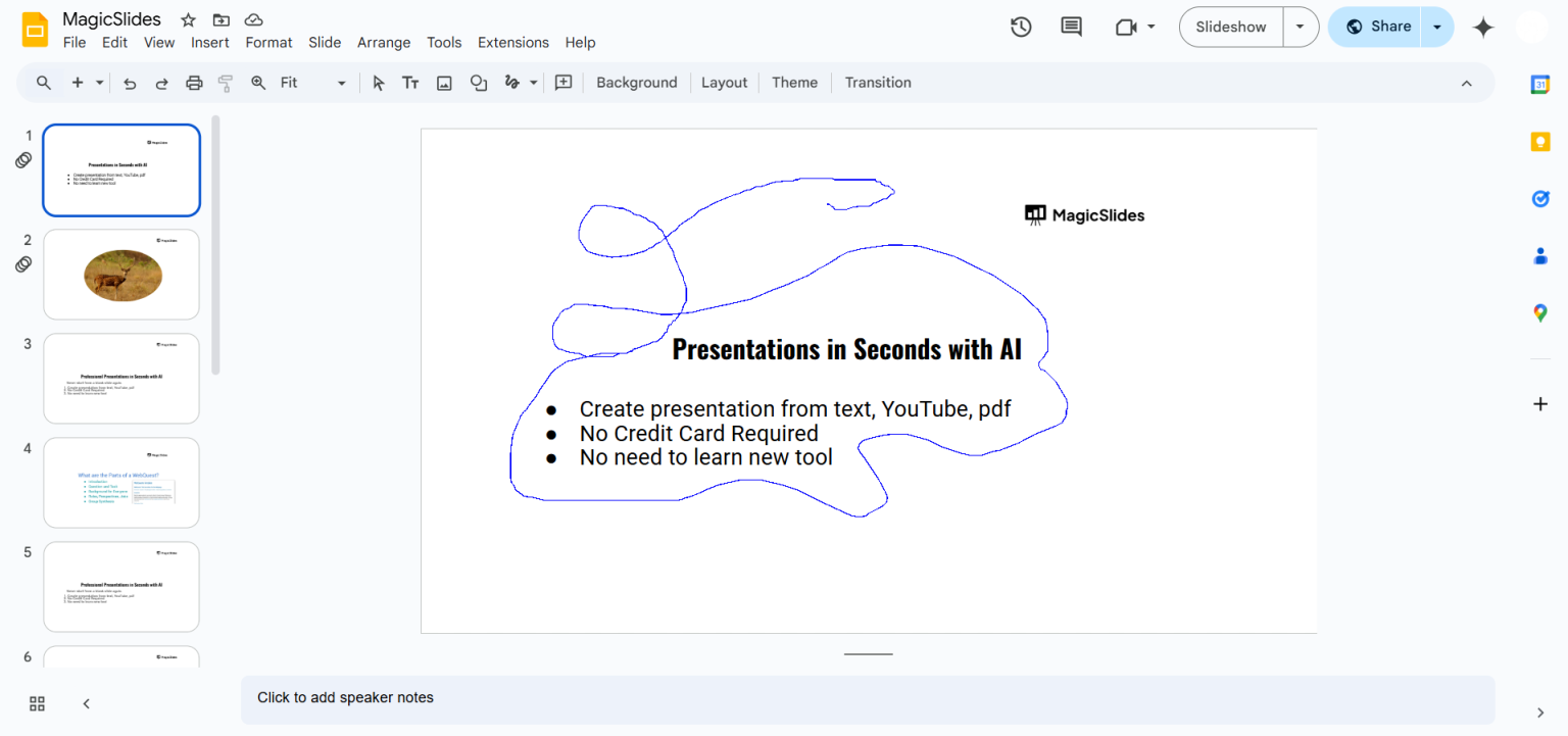 Irregular Drawing How do I draw an irregular shape in Google Slides - MagicSlides App