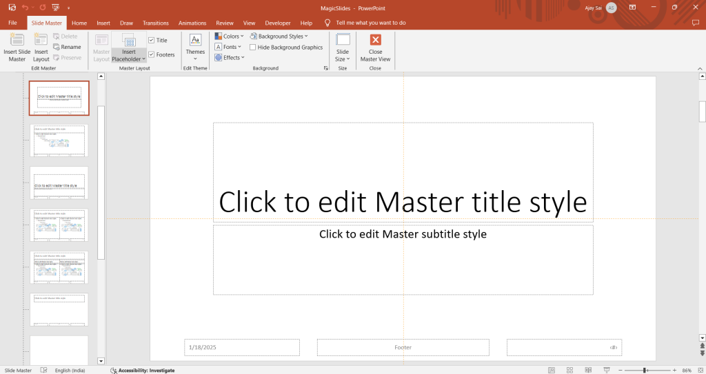 How do I make Text the Same in PowerPoint - MagicSlides App