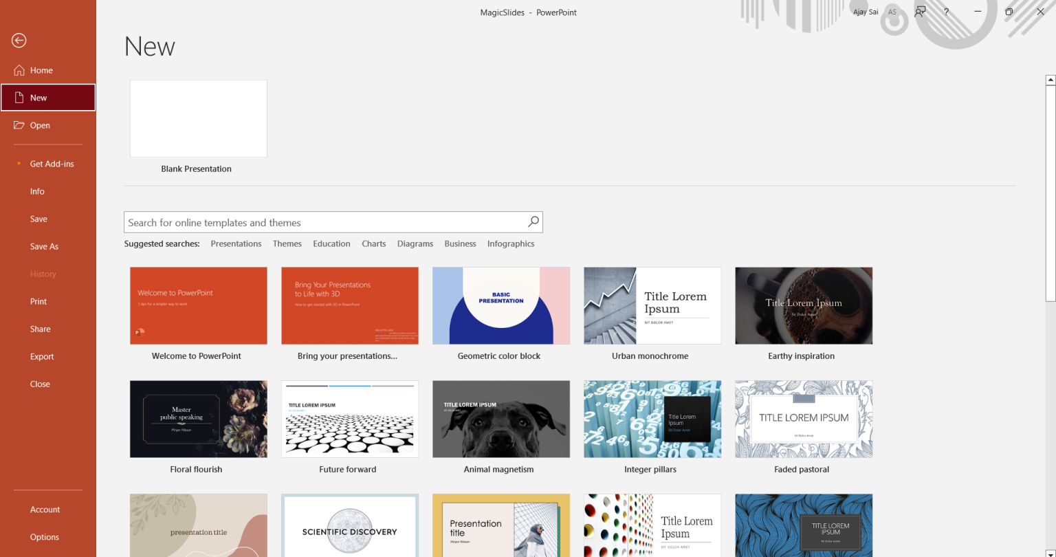 How to Add a Template to PowerPoint - MagicSlides App
