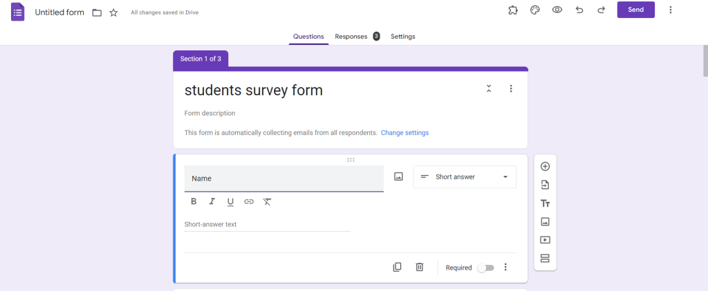 How to add answers to Google Forms - MagicSlides App