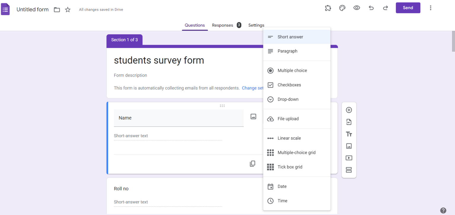 How to add answers to Google Forms - MagicSlides App