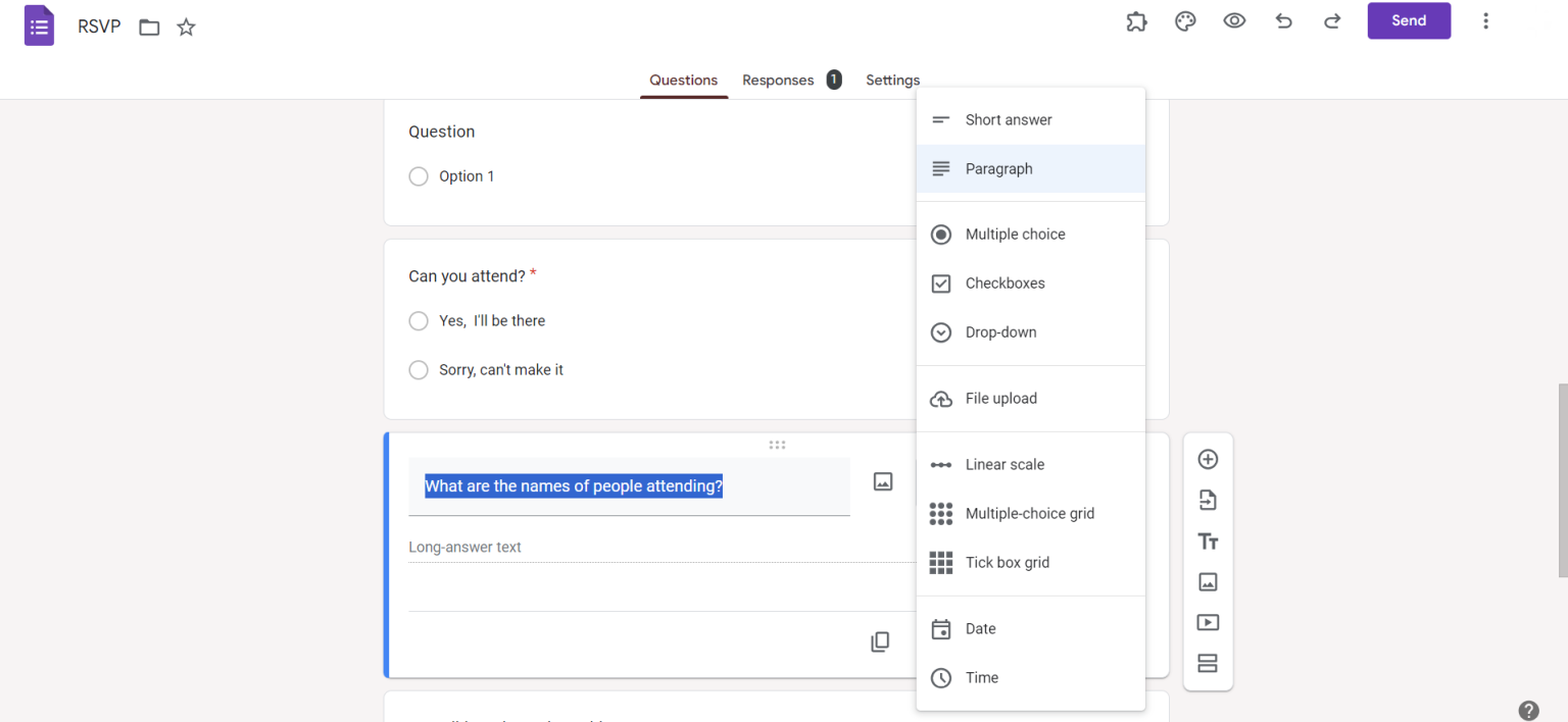 How to add correct answers to Google Forms - MagicSlides App