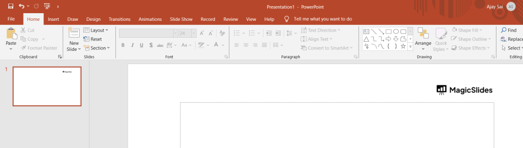 Powerpoint Add Section How to add sections in Powerpoint - MagicSlides App
