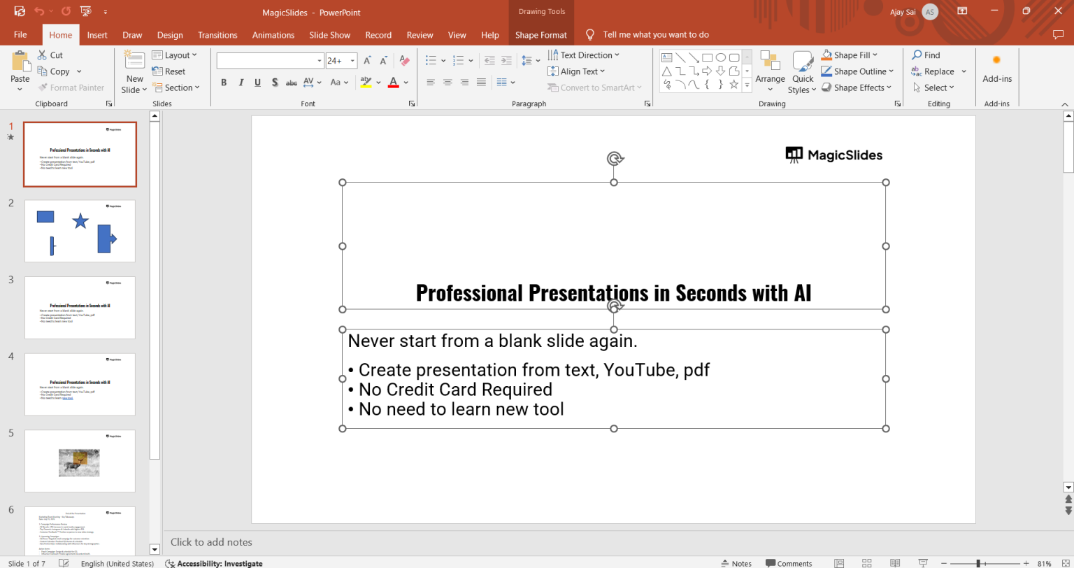 How to Align Text Boxes in PowerPoint - MagicSlides App