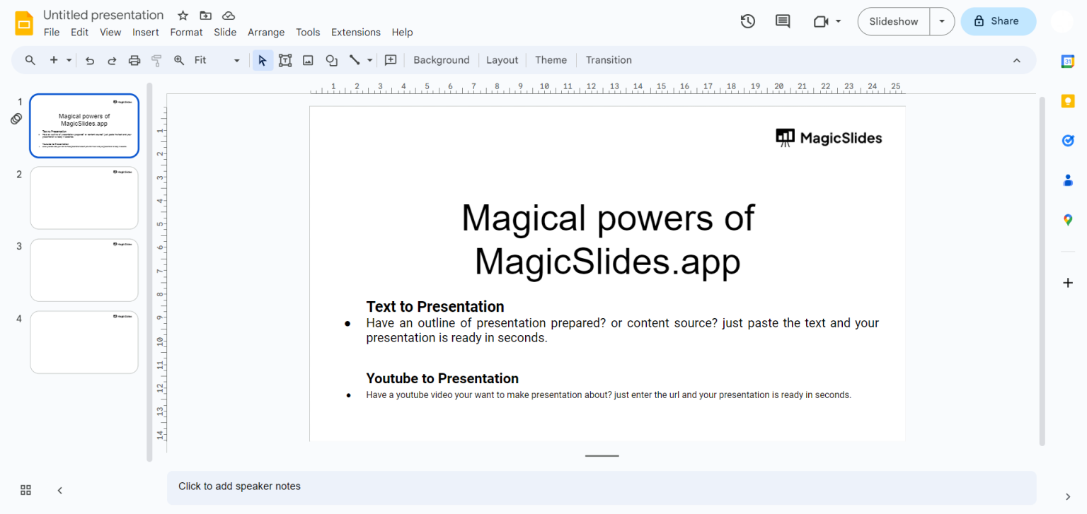 Slides Aphp How to apply layout in Google Slides - MagicSlides App