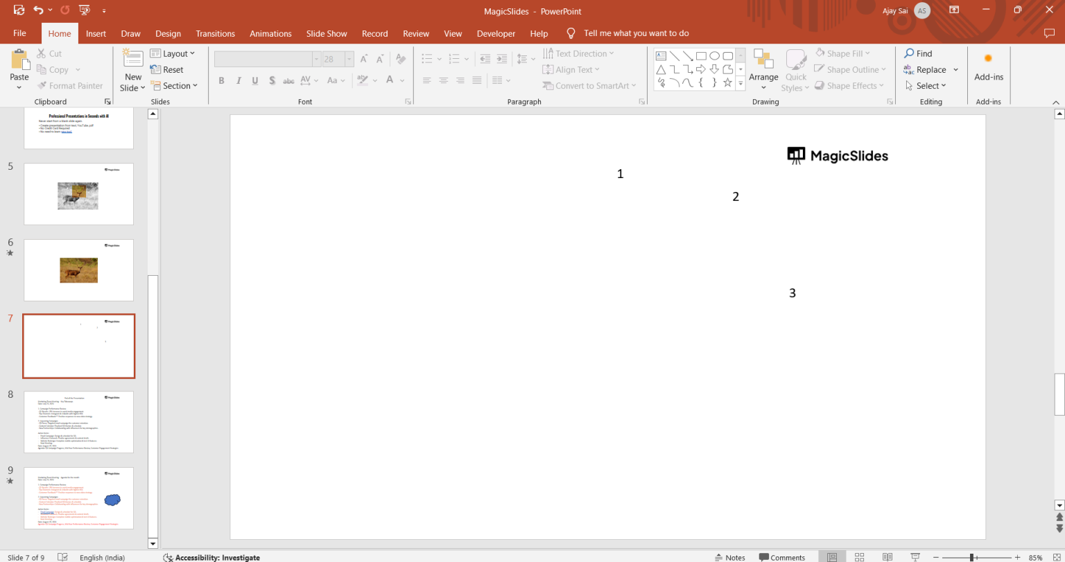 Powerpoint Photo Autocollage How to Auto Collage in PowerPoint - MagicSlides App