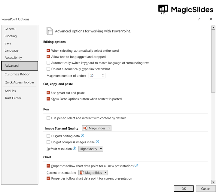 choose a resolution of your choose HD/ Low definition to reduce file size