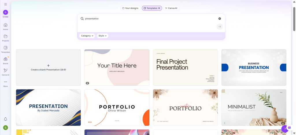 How to Create a Presentation in Canva in Less Than 5 Steps ...