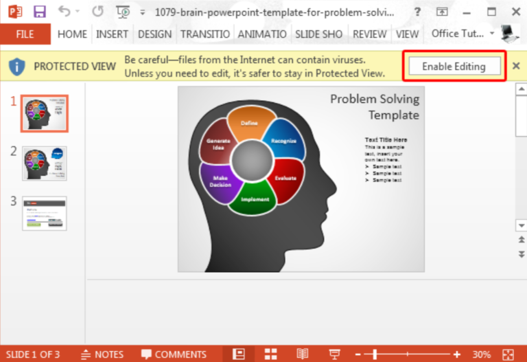 How to enable editing in PowerPoint - MagicSlides App