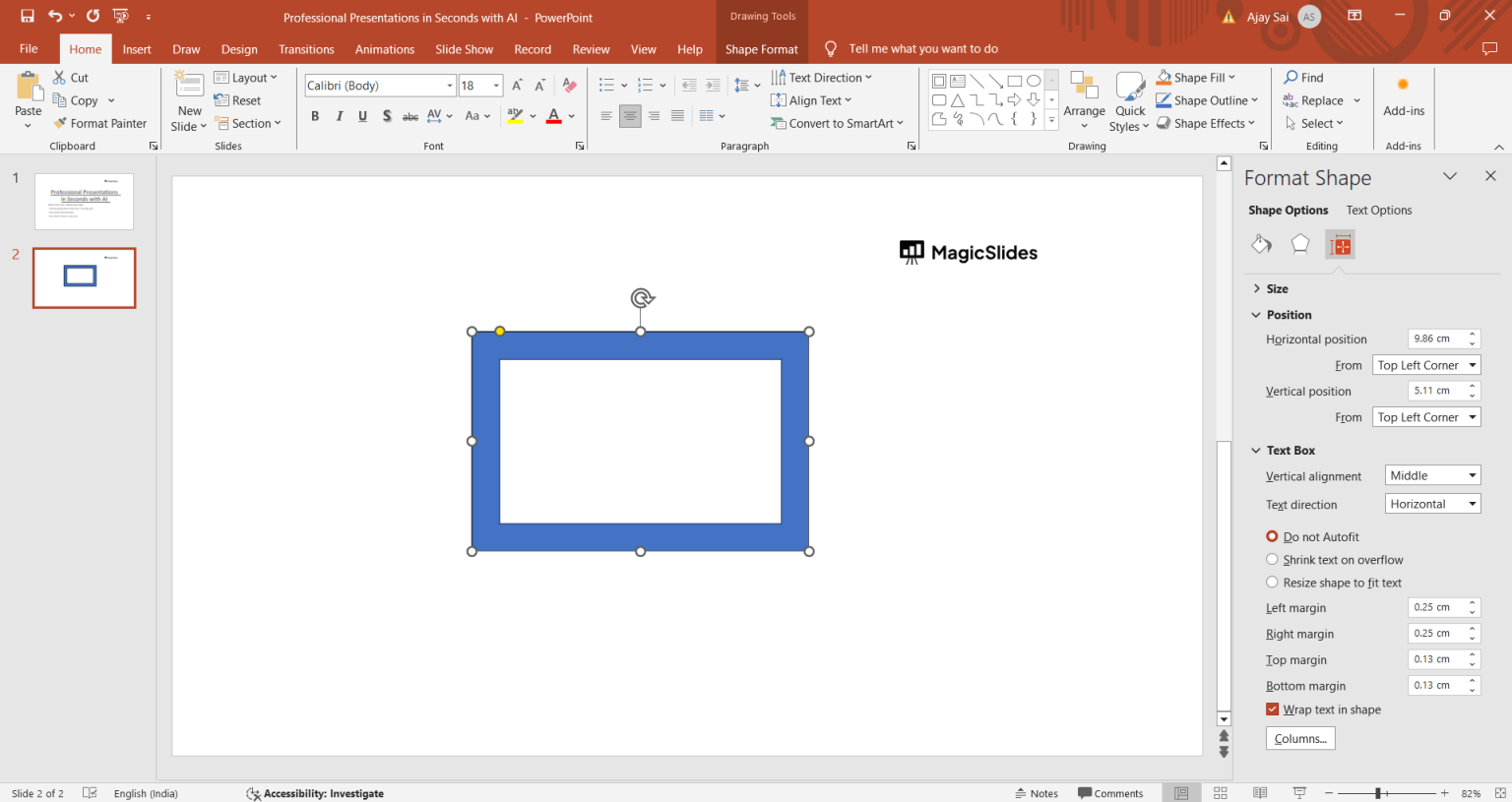 Powerpoint Move Shape How to flip a shape in PowerPoint? - MagicSlides App