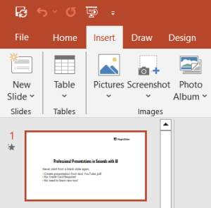 How to Insert Pictures in PowerPoint as Individual Slides - MagicSlides App