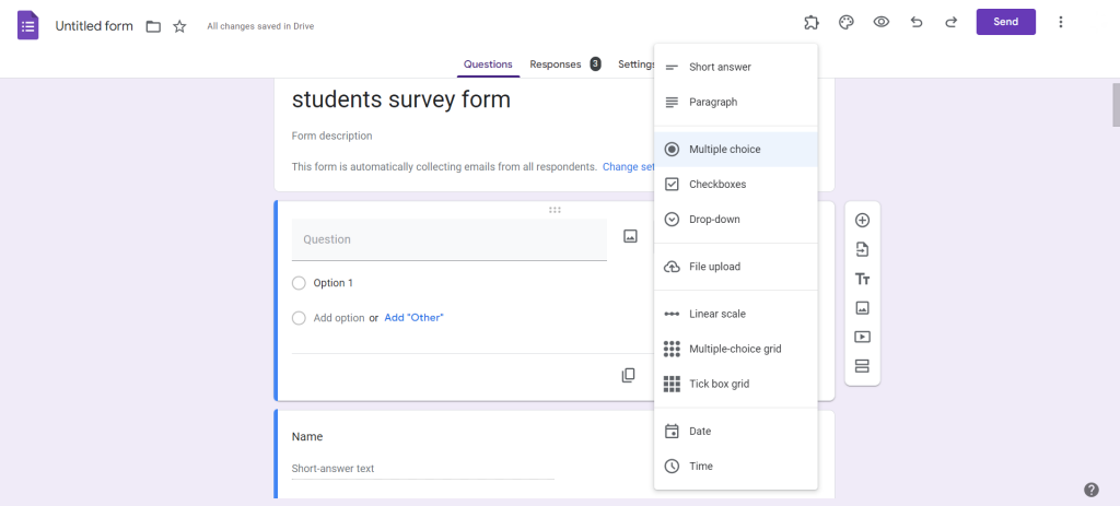 How to make a quiz with Google Forms - MagicSlides App