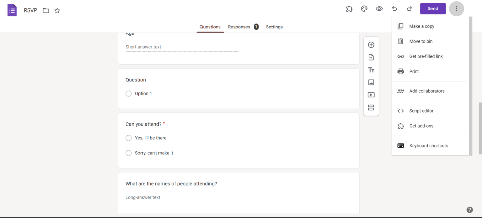 How to make conditional questions in Google forms - MagicSlides App