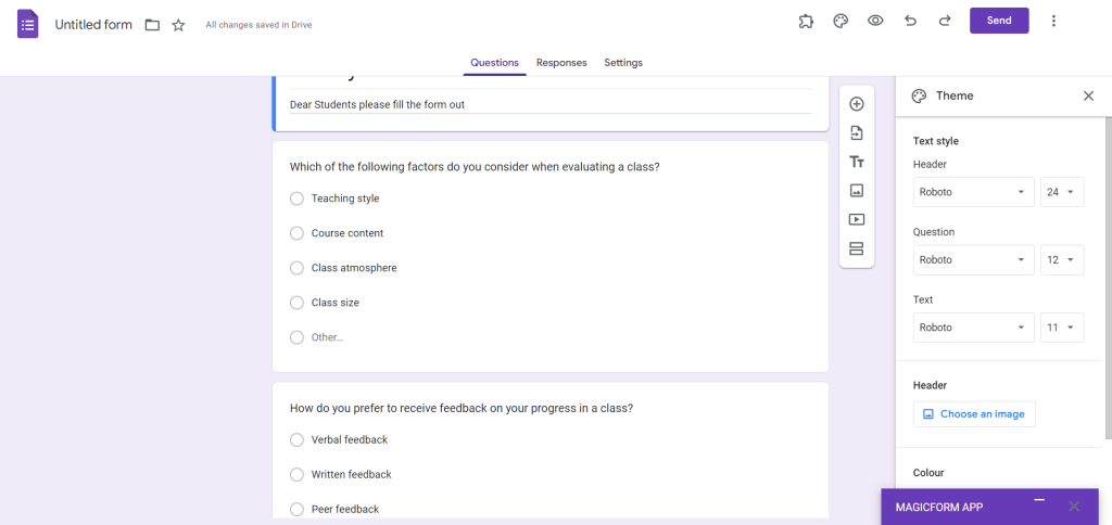 How to make google forms public - MagicSlides App