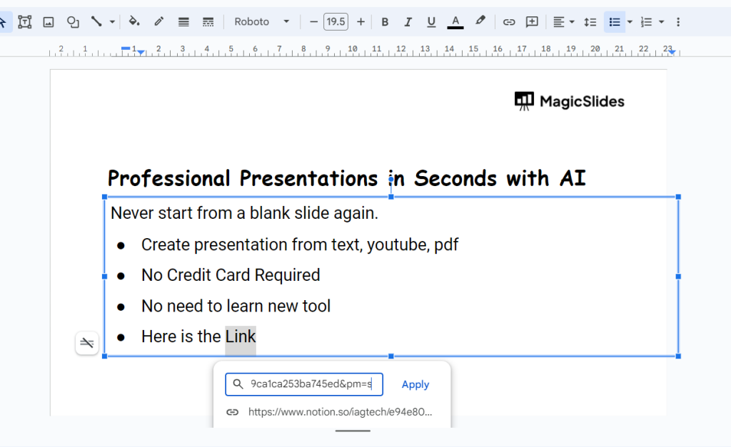 Slides Aphp How To Make Interactive Google Slides - MagicSlides App