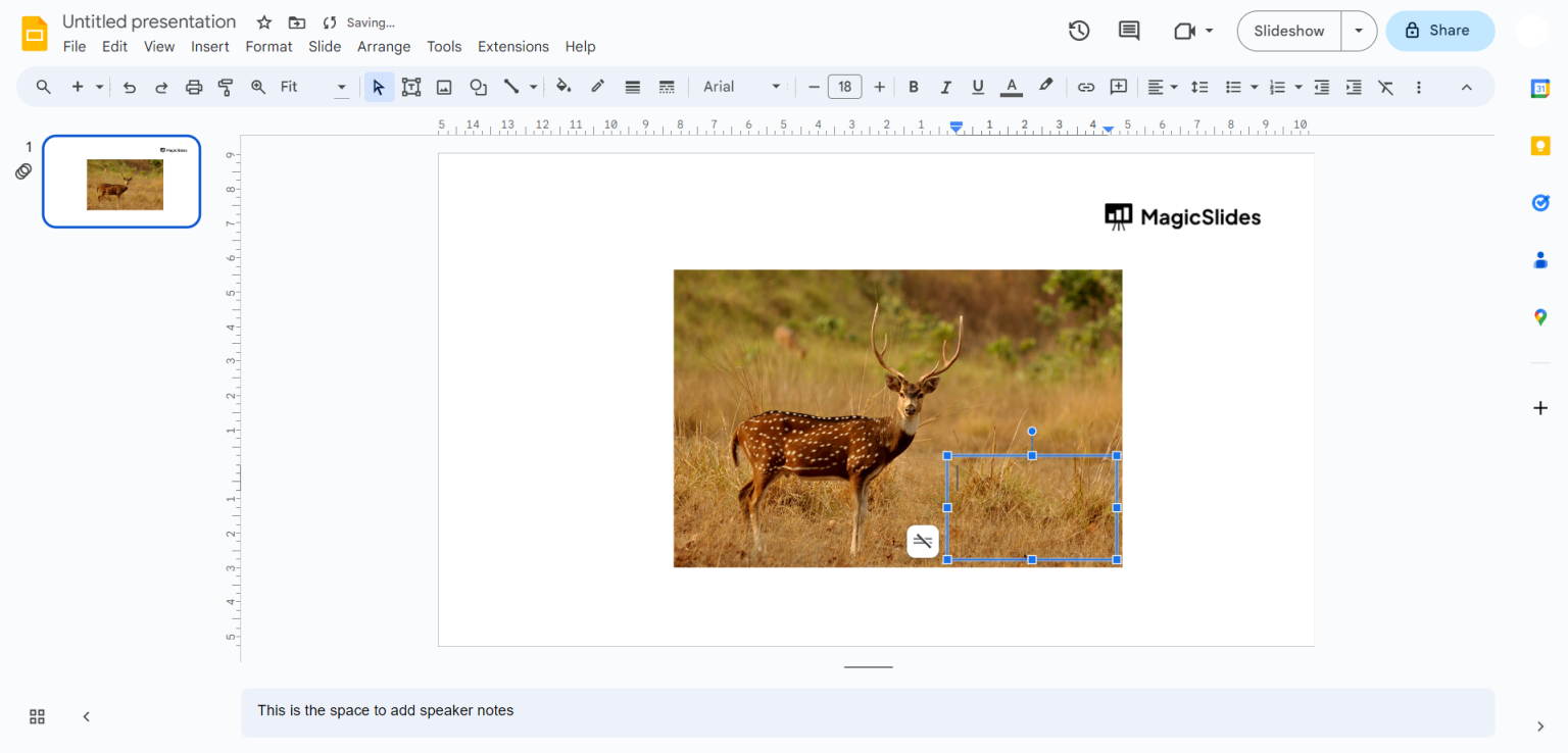 Google Slideshow Add Coding Text How to put text over an image in google slides - MagicSlides App