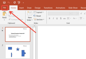 Save Backgroundpowerpoint How to save a PowerPoint template - MagicSlides App