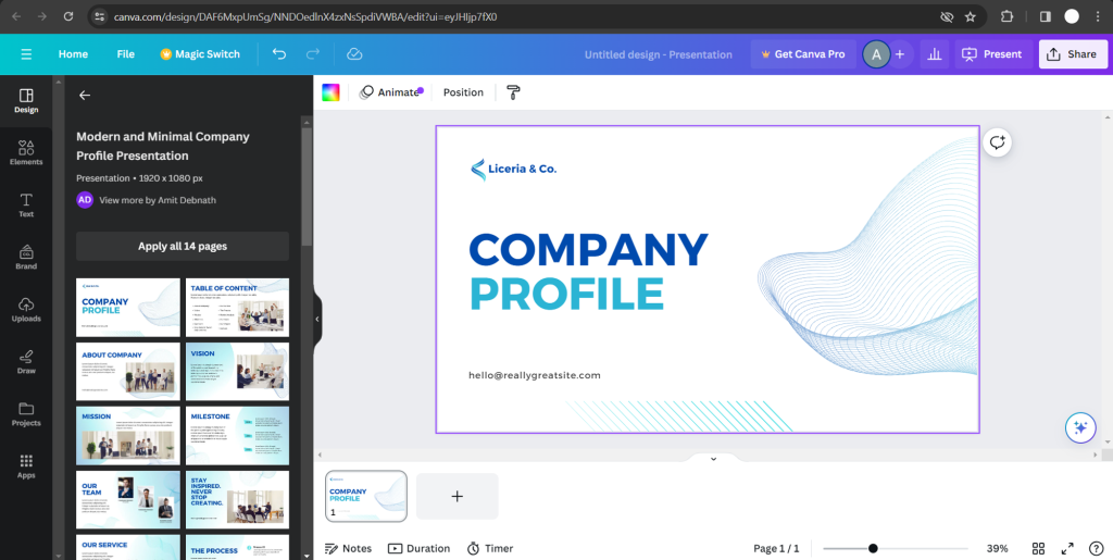 How to save Canva presentation as Google Slides - MagicSlides App