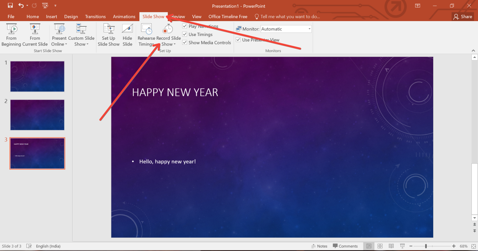 How to Record a PowerPoint Presentation with Audio - MagicSlides App