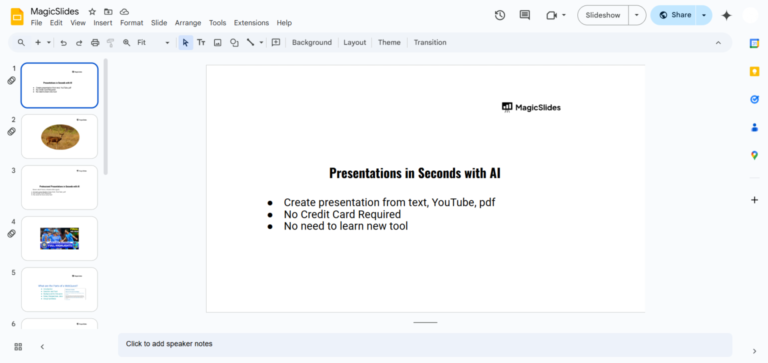 What are the Pixel Dimensions of a Google Slide - MagicSlides App