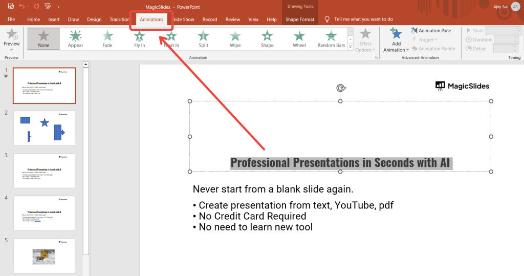 Path Powerpoint What is a motion path in PowerPoint - MagicSlides App