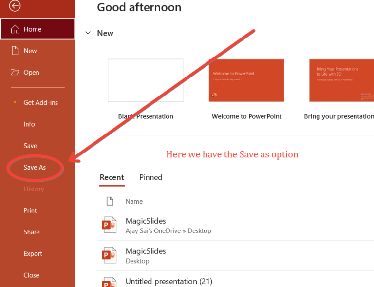 Ms Powerpoint File Extension Name What is the File Extension of a PowerPoint Document? - MagicSlides App