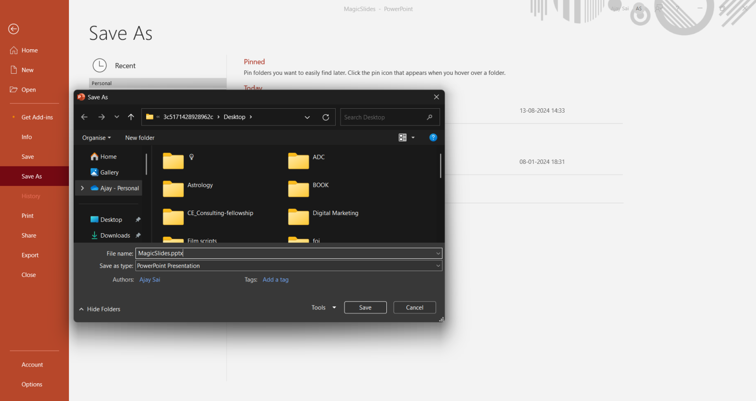 Ms Powerpoint File Extension Name What is the File Extension of a PowerPoint Document? - MagicSlides App