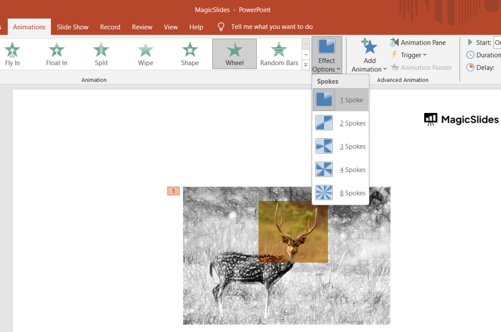 What PowerPoint feature will you use to apply Motion Effects to ...