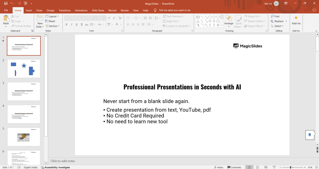 What we have to type in the run dialog box to open PowerPoint ...