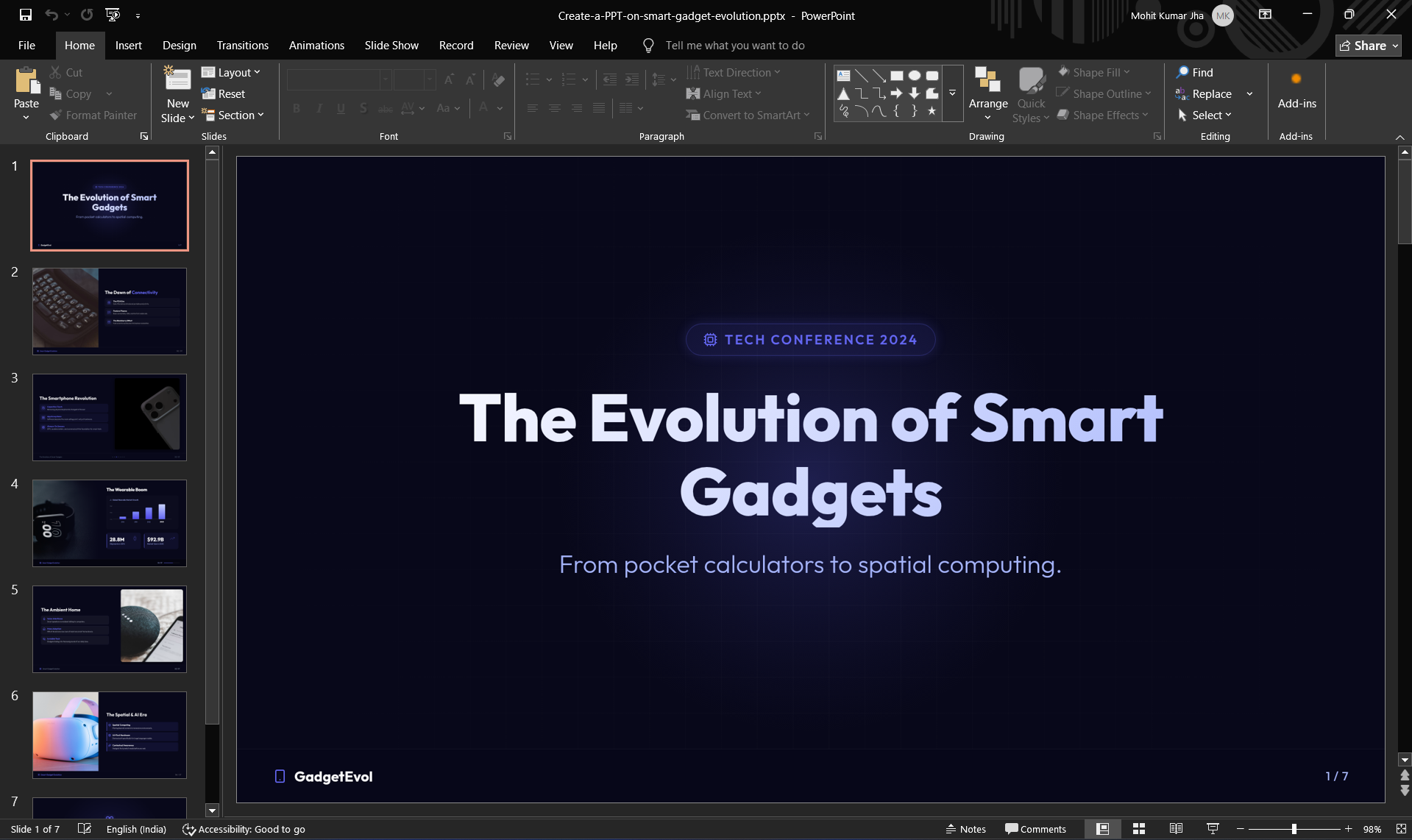 ppt screen
