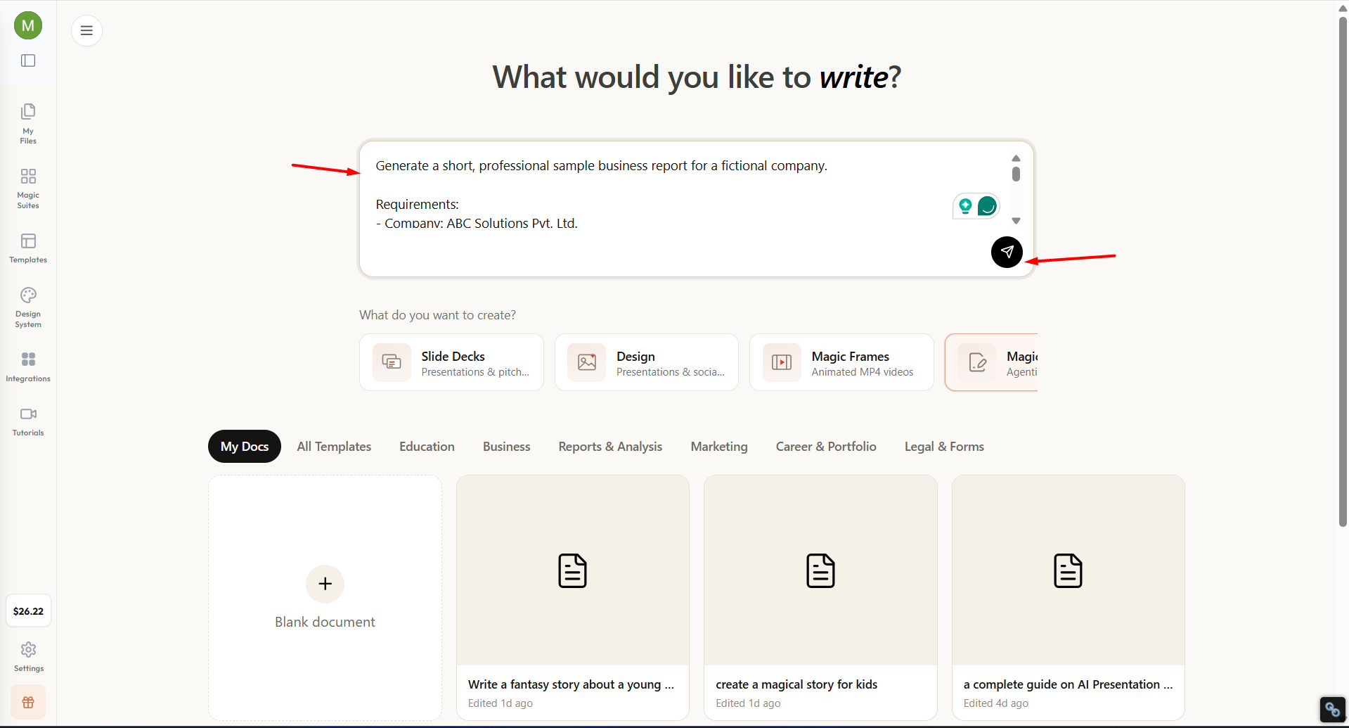 magicdoc writer