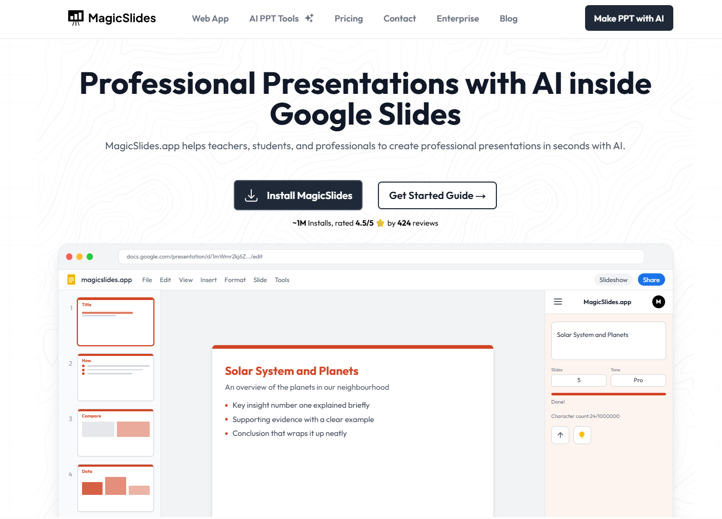 magicslides add on