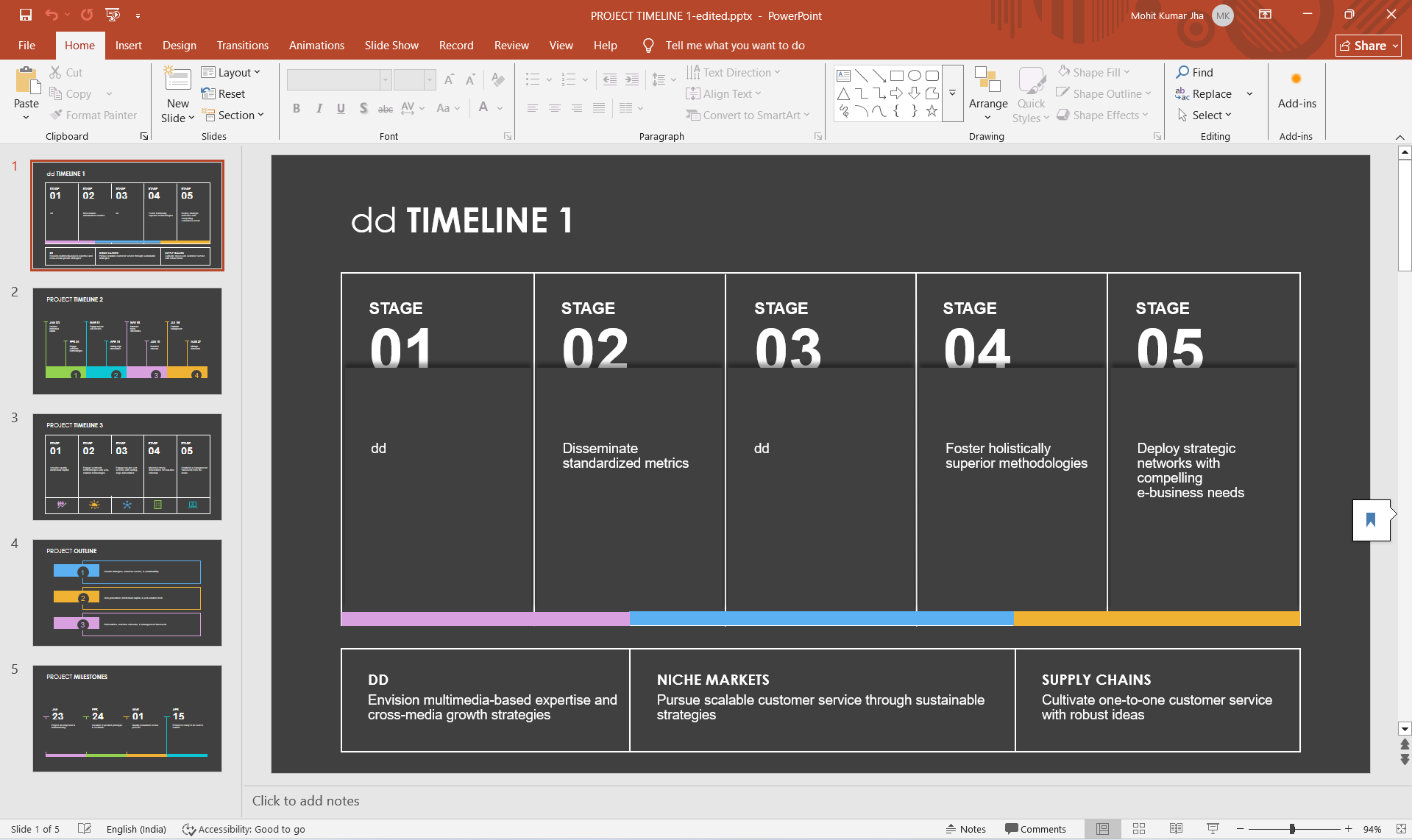 open ppt