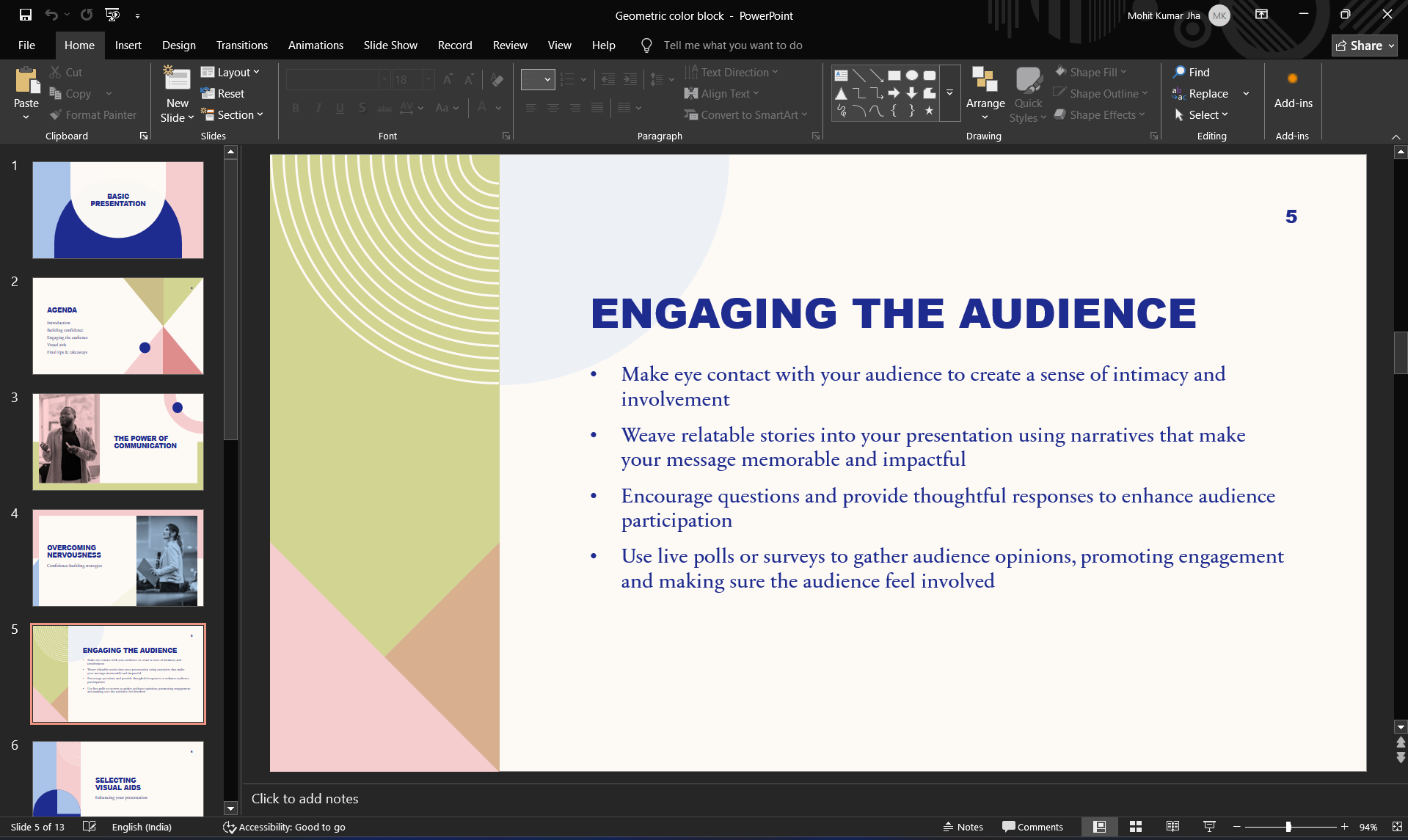 open ppt