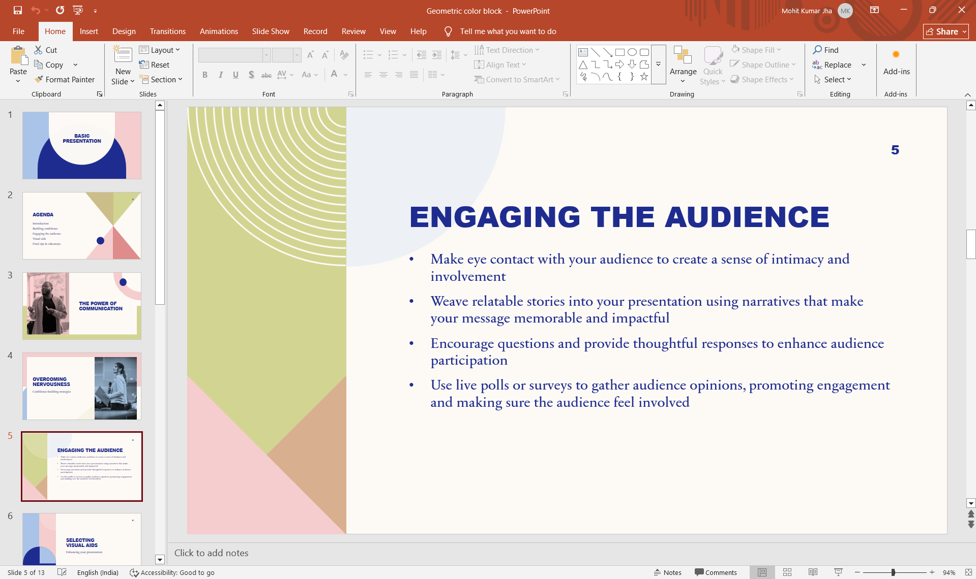 ppt to add effect